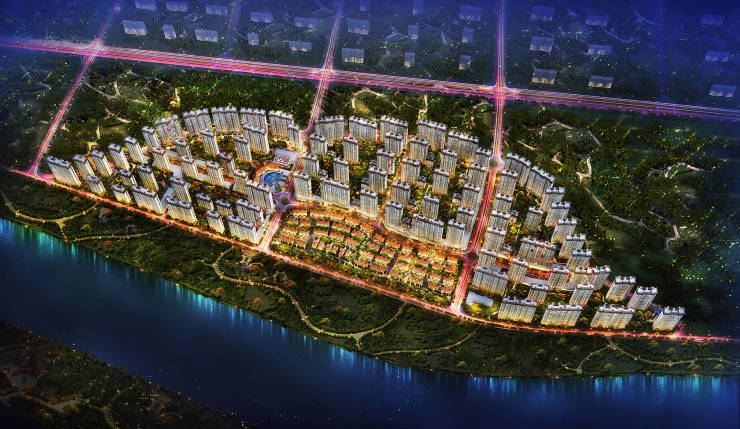 售楼中心)2025金辉城-物业公司-客餐相连-低总价-建面约82-145㎡(图1)