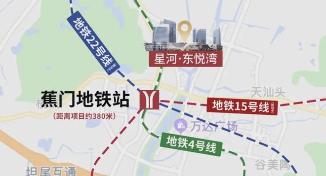 ⚡一席难求|星河东悦湾售楼处发布:城芯绝版地段(图8)